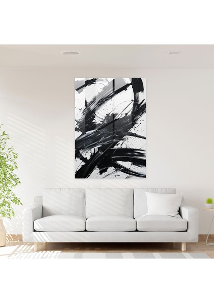 Aksiyon Resim Cam Duvar Sanatı - Aksiyon Resim, Aksiyon Resim, Duvar Dekorasyonu, Cam Duvar Sanatı, 30X45