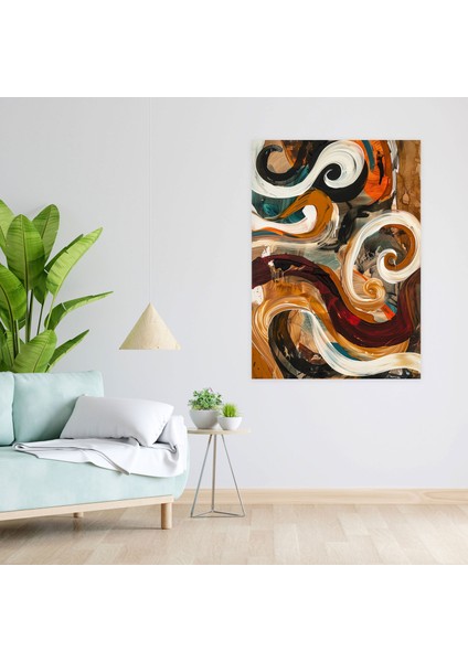 Aksiyon Tablo Duvar Dekorasyonu - Aksiyon Tablo, Aksiyon Tablo, Duvar Dekorasyonu, Toprak Tonları, 30X50 modelleri