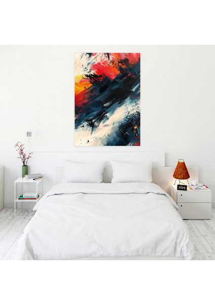 Aksiyon Resim Duvar Sanatı - Dinamik Fırça Darbeleri - Aksiyon Resim, Aksiyon Resim, Kanvas Tablo, Kanvas Tablo, 30X50 fiyatları