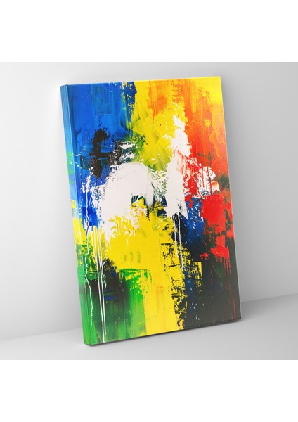 Aksiyon Tablo Duvar Dekorasyonu - Cesur Canlı Renkler - Aksiyon Tablo, Duvar Dekorasyonu, Kanvas Tablo, Aksiyon Tablo, 50 x 70 cm