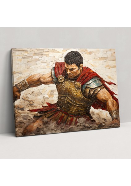 Kadim Silahlar Duvar Dekorasyonu - Roma Gladyatör Savaşı - Kadim Silahlar, Roma Gladyatörü, Duvar Süslemesi, Kadim Silahlar, 50X30