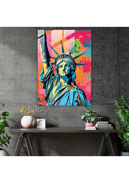 Andy Warhol Cam Duvar Sanatı - Andy Warhol, Andy Warhol, Cam Duvar Sanatı, Ev Dekorasyonu, 50 x 70 cm fiyatları