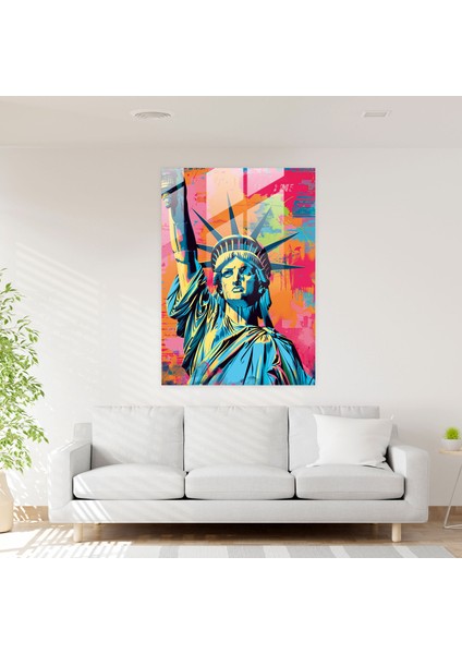 Andy Warhol Cam Duvar Sanatı - Andy Warhol, Andy Warhol, Cam Duvar Sanatı, Ev Dekorasyonu, 50 x 70 cm modelleri