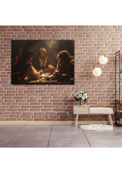 Caravaggio Tarzı Kanvas Tablo - Caravaggio, Duvar Sanatı, Kanvas Tablo, Kanvas Tablo, 70 x 50 cm modelleri