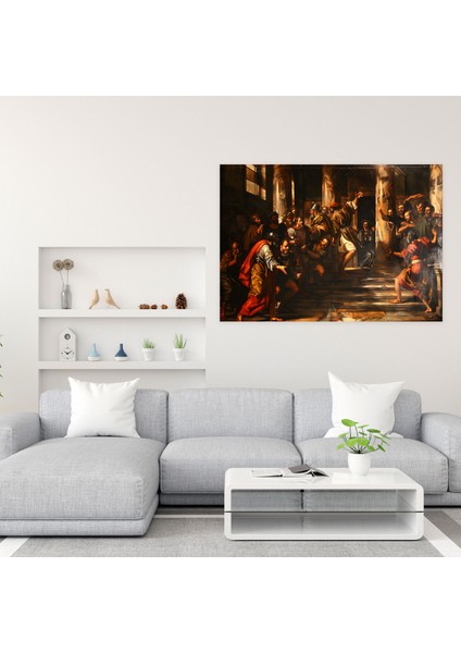 Caravaggio Tarzı Duvar Dekorasyonu - Caravaggio, Kanvas Tablo, Ev Dekorasyonu, Kanvas Tablo, 70X50 modelleri