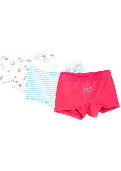 Hellobaby 3lü Boxer Külot Kız Bebek