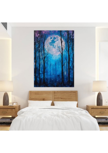 Ashvin Harrison Duvar Tablosu - Ashvin Harrison, Kanvas Tablo, Duvar Sanatı, Mistik Orman, 30X50