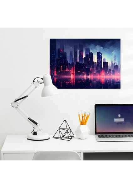 Blockchain Şelalesi Kanvas Tablo - Blockchain, Duvar Sanatı, Doğa Fotoğrafçılığı, Ev Dekorasyonu, 50 x 30 cm fiyatları