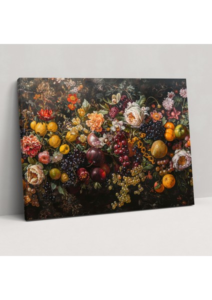 Barok Tarzı Resim Duvar Dekorasyonu - Barok, Girift Detaylar, Ev Dekorasyonu, Duvar Dekorasyonu, 70 x 50 cm