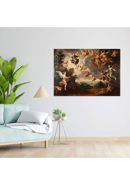 Barok Tarzı Tablo Kanvas Tablo - Barok, Kanvas Tablo, Duvar Dekorasyonu, Ev Dekorasyonu, 70 x 50 cm modelleri