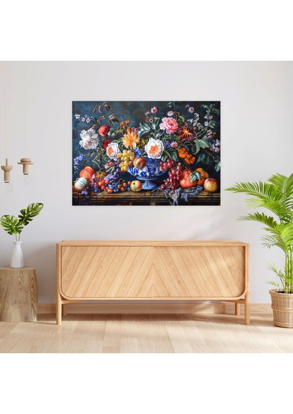 Cennet Melekleri Duvar Dekorasyonu - Barok, Ev Dekorasyonu, Barok Tarzı Tablo, Kanvas Tablo, 50 x 30 cm