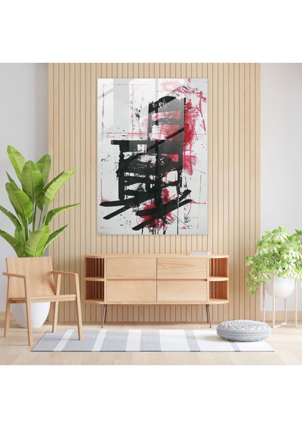 Andy Warhol Elektrikli Sandalye Cam Duvar Sanatı - Andy Warhol, Modern Sanat, Andy Warhol, Ev Dekorasyonu, 30X45