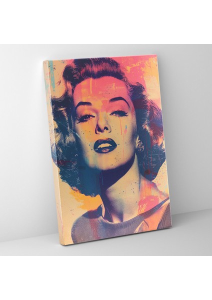 Andy Warhol Kanvas Tablo - Andy Warhol, Kanvas Tablo, Duvar Dekorasyonu, Ev Dekorasyonu, 50 x 70 cm