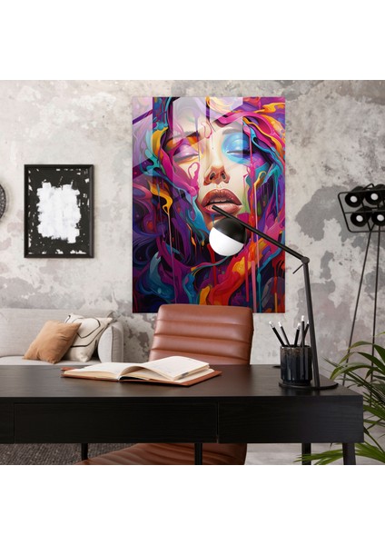 Basquiat Cam Baskı - Güçlü Sözler - Basquiat, Ev Dekorasyonu, Güçlü, Cesur Sözler, 50X70