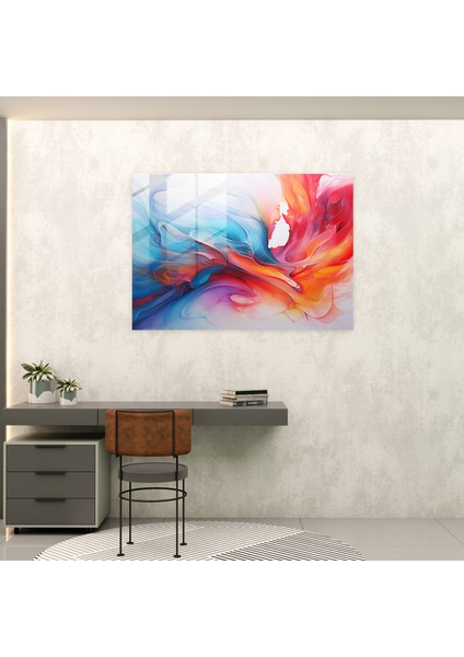 Blockchain Cam Baskı - Blockchain, Ev Dekorasyonu, Soyut Akrilik Tablo, Duvar Dekorasyonu, 70X50 fiyatları