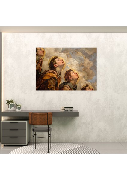 Barok Tarzı Resim Duvar Sanatı - Barok, Sakin Atmosfer, Maneviyat, Duvar Sanatı, 50X30