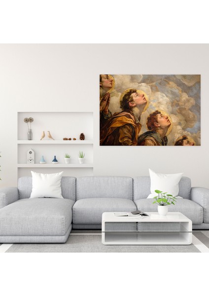 Barok Tarzı Resim Duvar Sanatı - Barok, Sakin Atmosfer, Maneviyat, Duvar Sanatı, 50X30