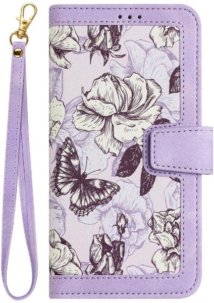 IPhone 12 Pro Için Cüzdan Durumda/iphone 12 Kart Tutucu Pu Deri Anti (Yurt Dışından)