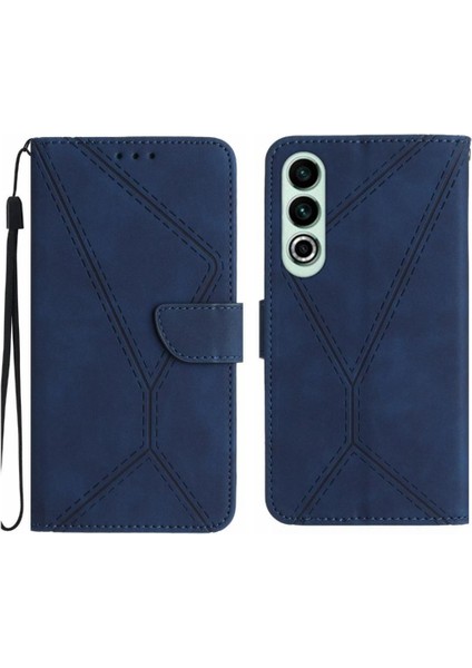 Oneplus Nord Ce4 Yüksek Kalite Tpu Deri Cüzdan Dikiş Için Flip Case (Yurt Dışından)