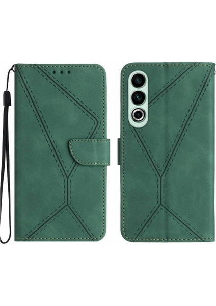 Oneplus Nord Ce4 Yüksek Kalite Tpu Deri Cüzdan Dikiş Için Flip Case (Yurt Dışından)