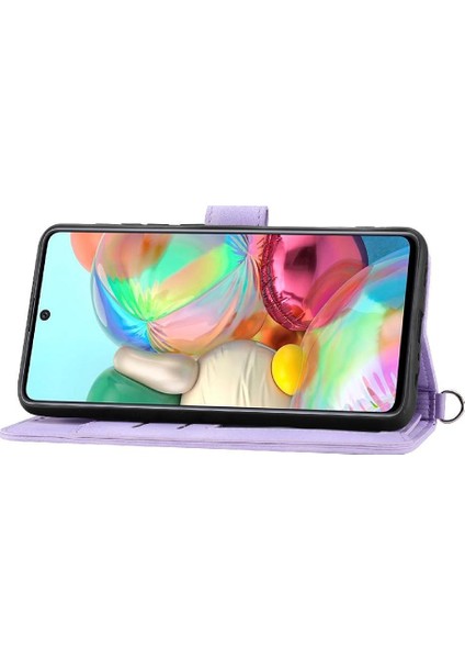 Samsung Galaxy A51 4g Bileklik Kabartmalı Çoklu Kredi Için Flip Case (Yurt Dışından) fırsatları