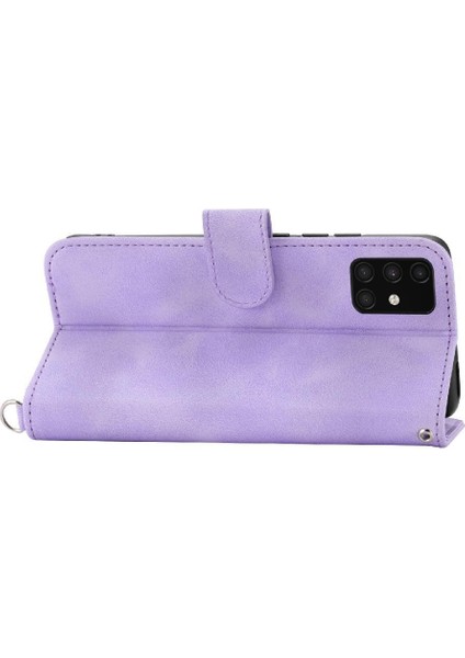 Samsung Galaxy A51 4g Bileklik Kabartmalı Çoklu Kredi Için Flip Case (Yurt Dışından) indirimleri