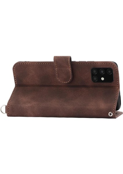 Samsung Galaxy A51 4g Bileklik Kabartmalı Çoklu Kredi Için Flip Case (Yurt Dışından) fiyatları