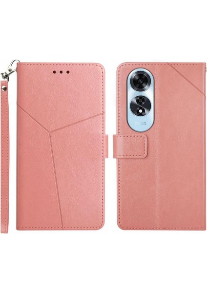 Oppo A60 4g Için Kılıf Kapak Kapak Kitap Katlanır Deri Cüzdan Darbeye Tpu (Yurt Dışından)