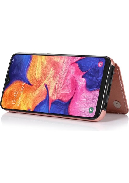 Cüzdan Kılıf Samsung Galaxy A20E / A10E Pu Deri Çift Manyetik (Yurt Dışından)