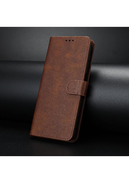 Toka ile Oneplus Nord Ce4 Için Flip Case Saf Renk Pu Deri ile (Yurt Dışından)