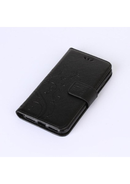 IPhone 7 Için Kickstand Durumda Kart Tutucu Pu Deri Manyetik Kapatma (Yurt Dışından)