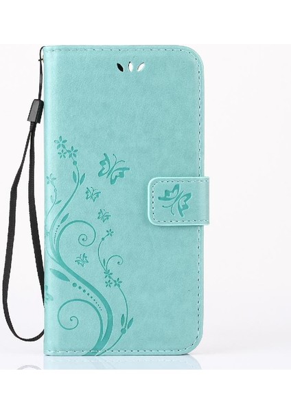 IPhone 7 Için Kickstand Durumda Kart Tutucu Pu Deri Manyetik Kapatma (Yurt Dışından)