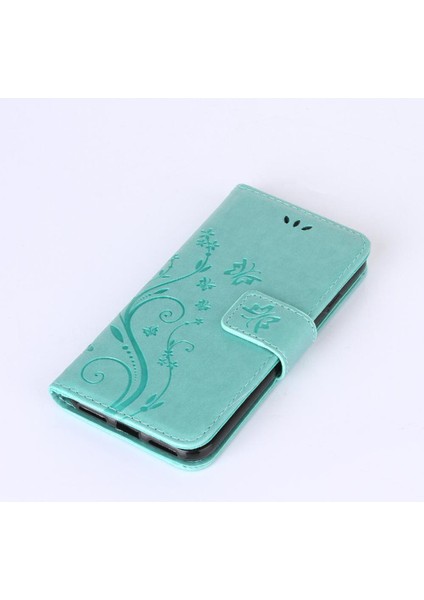 IPhone 7 Için Kickstand Durumda Kart Tutucu Pu Deri Manyetik Kapatma (Yurt Dışından)