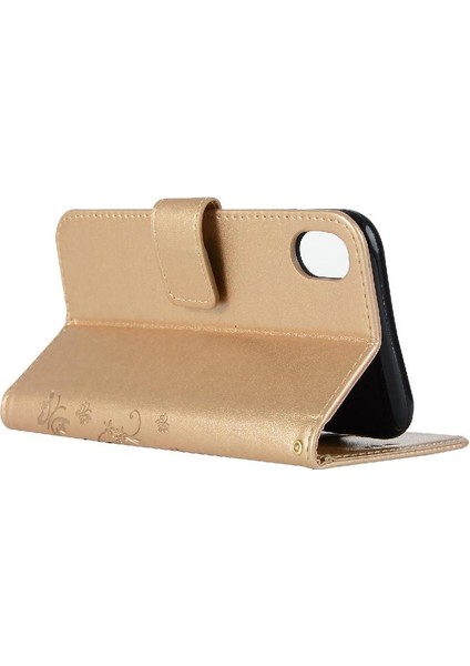 IPhone Xs Max Manyetik Kapatma Kickstand Pu Deri Bilek Için Filp Durumda (Yurt Dışından) fiyatları