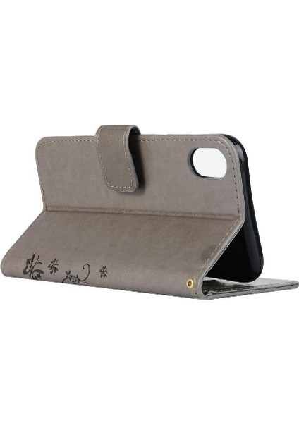 IPhone Xs Max Manyetik Kapatma Kickstand Pu Deri Bilek Için Filp Durumda (Yurt Dışından) fiyatları