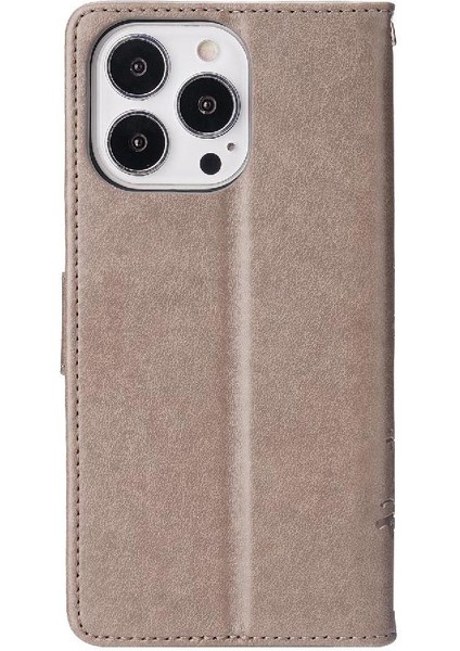 IPhone 15 Için Filp Durumda Pro Manyetik Kapatma Kart Tutucu Pu Deri Bilek (Yurt Dışından) indirimleri