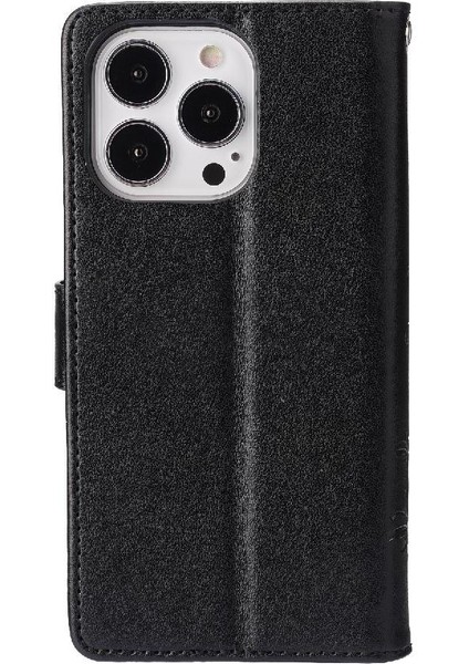 IPhone 15 Için Filp Durumda Pro Max Kart Tutucu Pu Deri Manyetik Kapatma (Yurt Dışından) modelleri