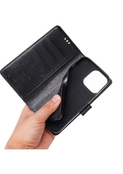 IPhone 15 Için Filp Durumda Pro Max Kart Tutucu Pu Deri Manyetik Kapatma (Yurt Dışından) fırsatları