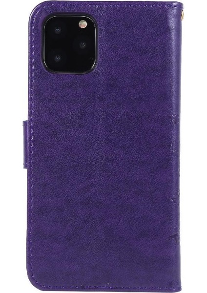 IPhone 11 Için Filp Durumda Pro Max Kart Tutucu Bilek Kayışı Kickstand Pu (Yurt Dışından) modelleri