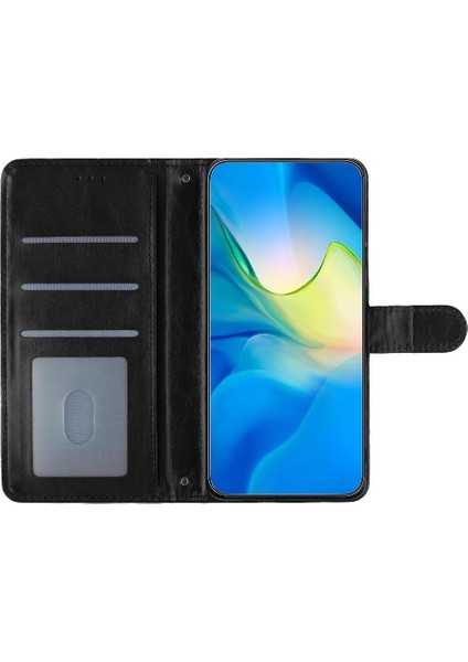 Samsung Galaxy A6 2018 Için Flip Case Tpu Darbeye Kart Yuvaları Tutucu Pu (Yurt Dışından)