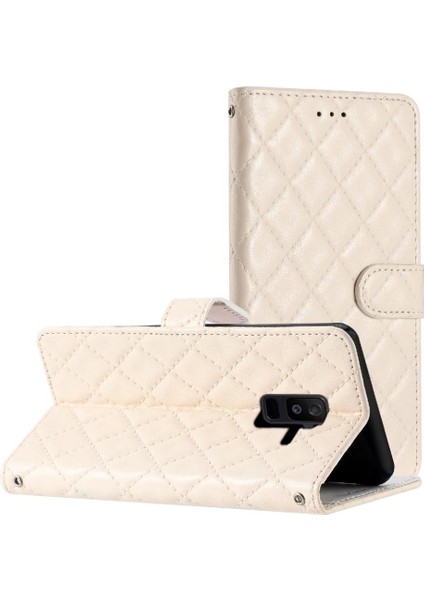 Samsung Galaxy A6 Artı 2018 Kickstand Pu Deri Cüzdan Tpu Için Flip Case (Yurt Dışından)