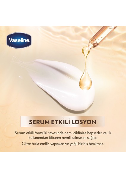 Gluta Hya Serum Etkili Losyon 200 ml + Vaseline Gluta Hya Serum Etkili UV Losyon 200 ml