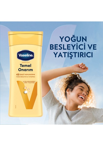 Vücut Losyonu Temel Onarım Kuru Ciltler Için 200  Ml X2