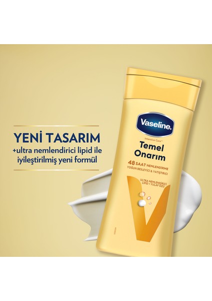 Vücut Losyonu Temel Onarım Kuru Ciltler Için 200  Ml X2