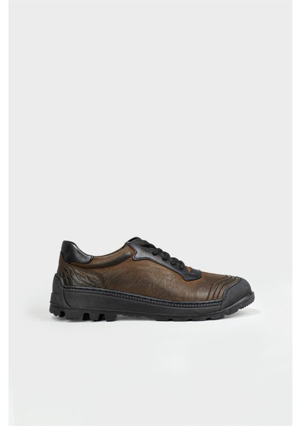 3178 Erkek Casual Ayakkabı - Kahverengi