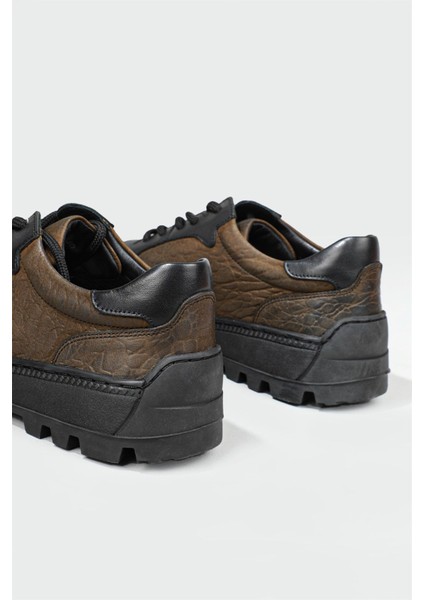 3178 Erkek Casual Ayakkabı - Kahverengi