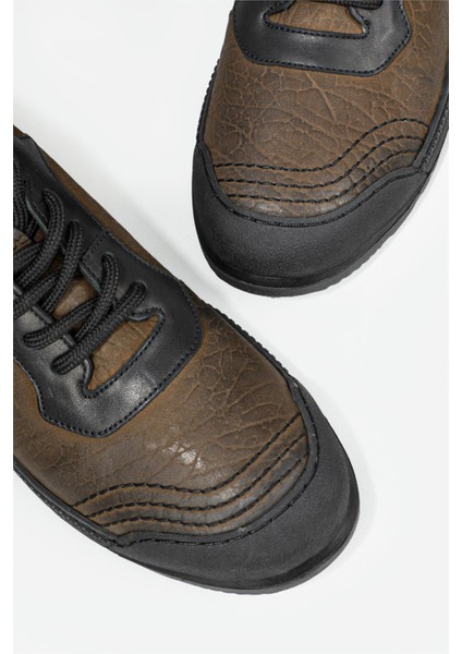 3178 Erkek Casual Ayakkabı - Kahverengi