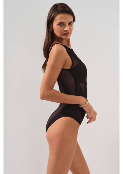 231110 Halter Yaka Tüllü Mayo modelleri