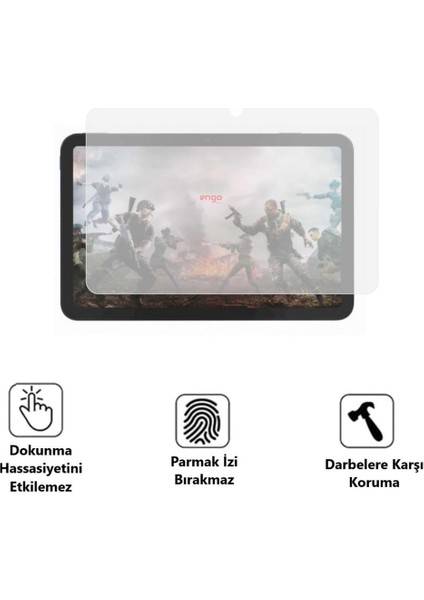 Everest Everpad Vortex V10 10.4 Inç Mat Ekran Koruyucu Nano Şeffaf