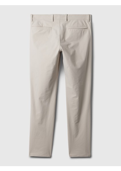 Erkek Gri Slim Fit Modern Khaki Pantolon